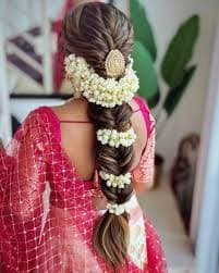 Bridal hair